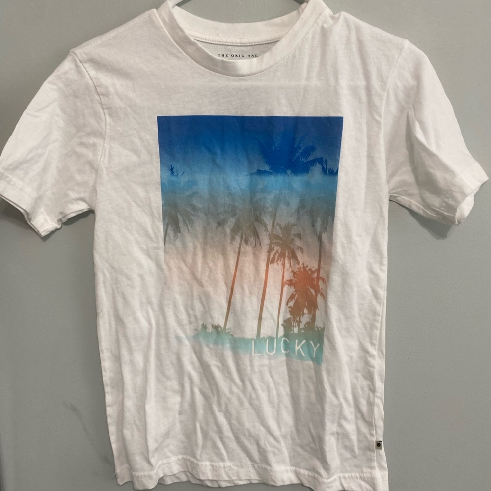 Lucky Brand vintage style crewneck t shirt